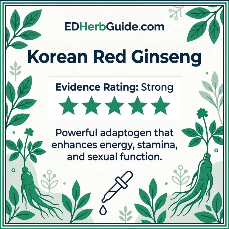 ED Herb Guide Feature Card Korean Red Ginseng