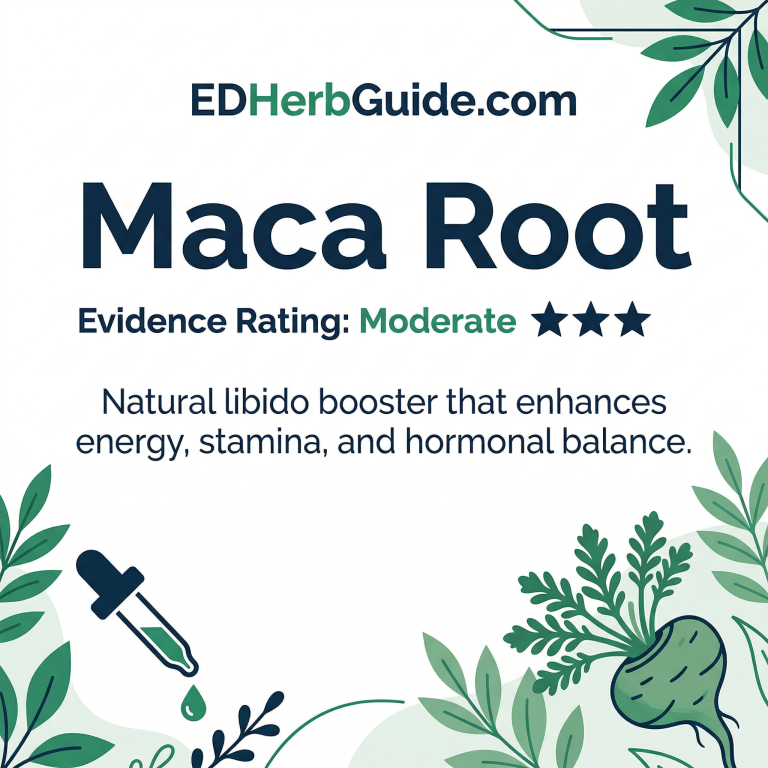 Herb Feature Card Maca Root Enhanced